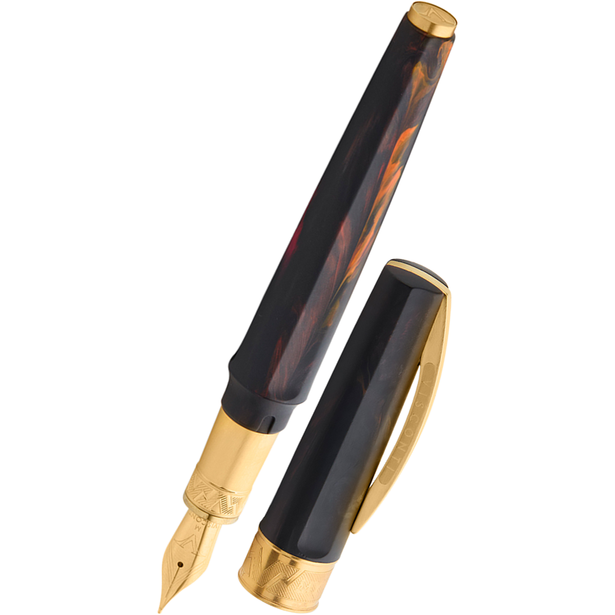 Visconti Mirage Fountain Pen - Mythos Hades-Pen Boutique Ltd