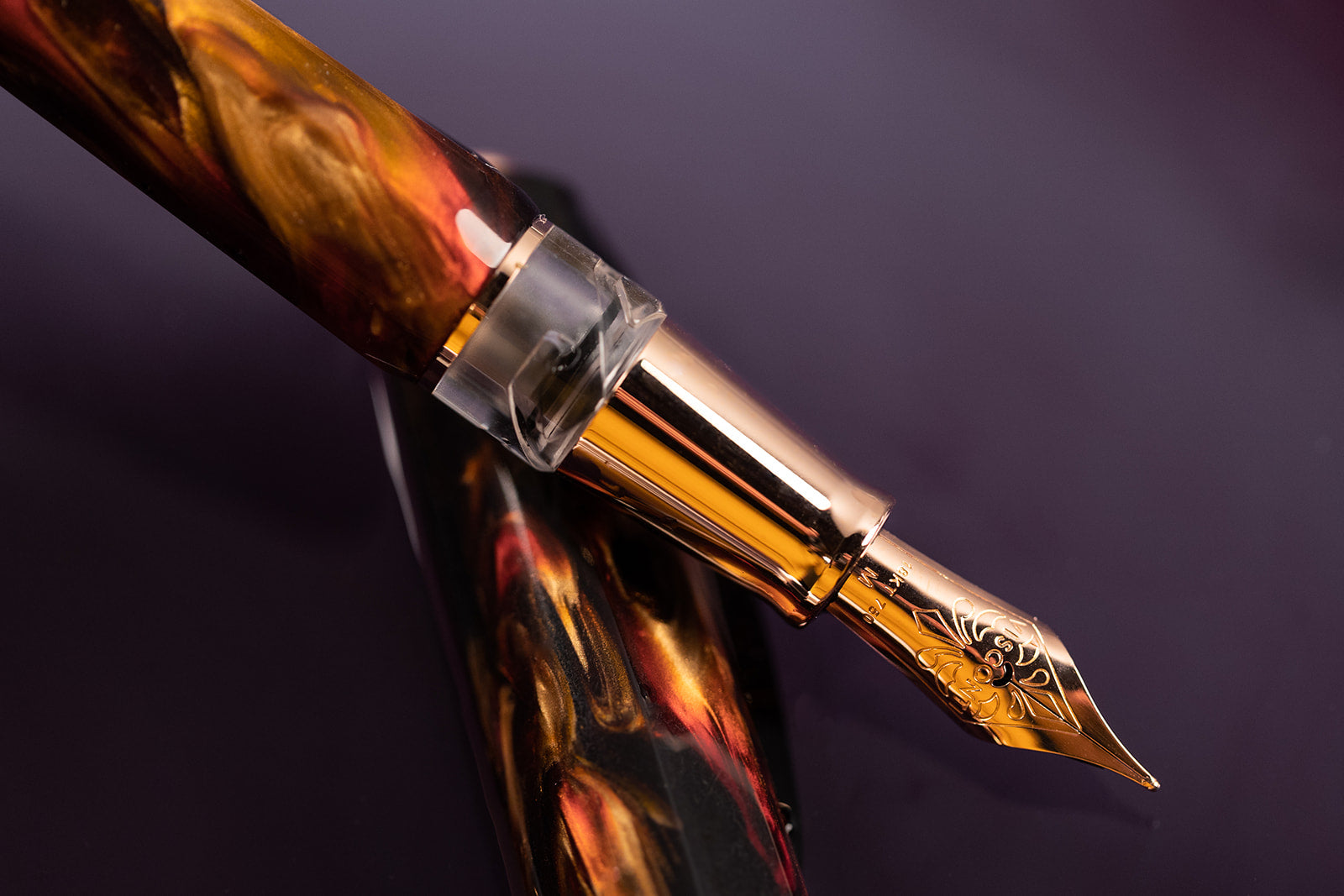 Visconti Opera Master Essence Fountain Pen - Firestorm (Limited Edition)-Pen Boutique Ltd