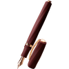 Visconti Divina Fountain Pen - Matte Bordeaux - 14k (Oversize)-Pen Boutique Ltd