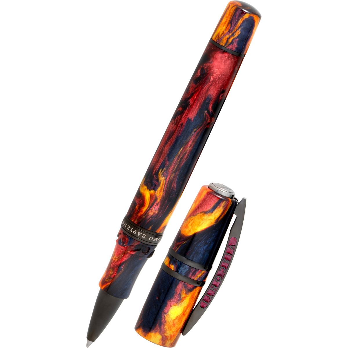 Visconti Homo Sapiens Earth Origins Rollerball Pen - Fire - (Limited Edition)-Pen Boutique Ltd