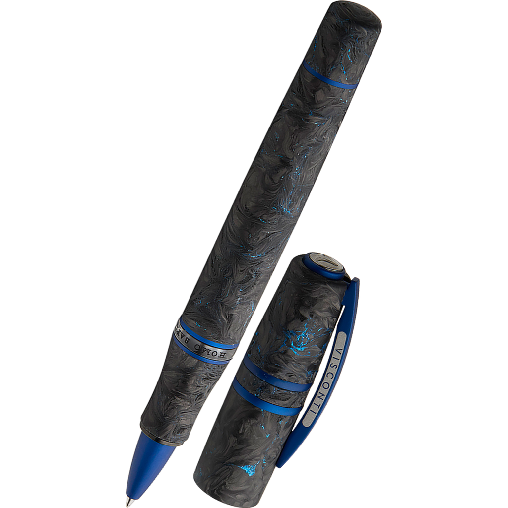 Visconti Homo Sapiens Rollerball Pen - Carbon Abyssus (Limited Edition)-Pen Boutique Ltd