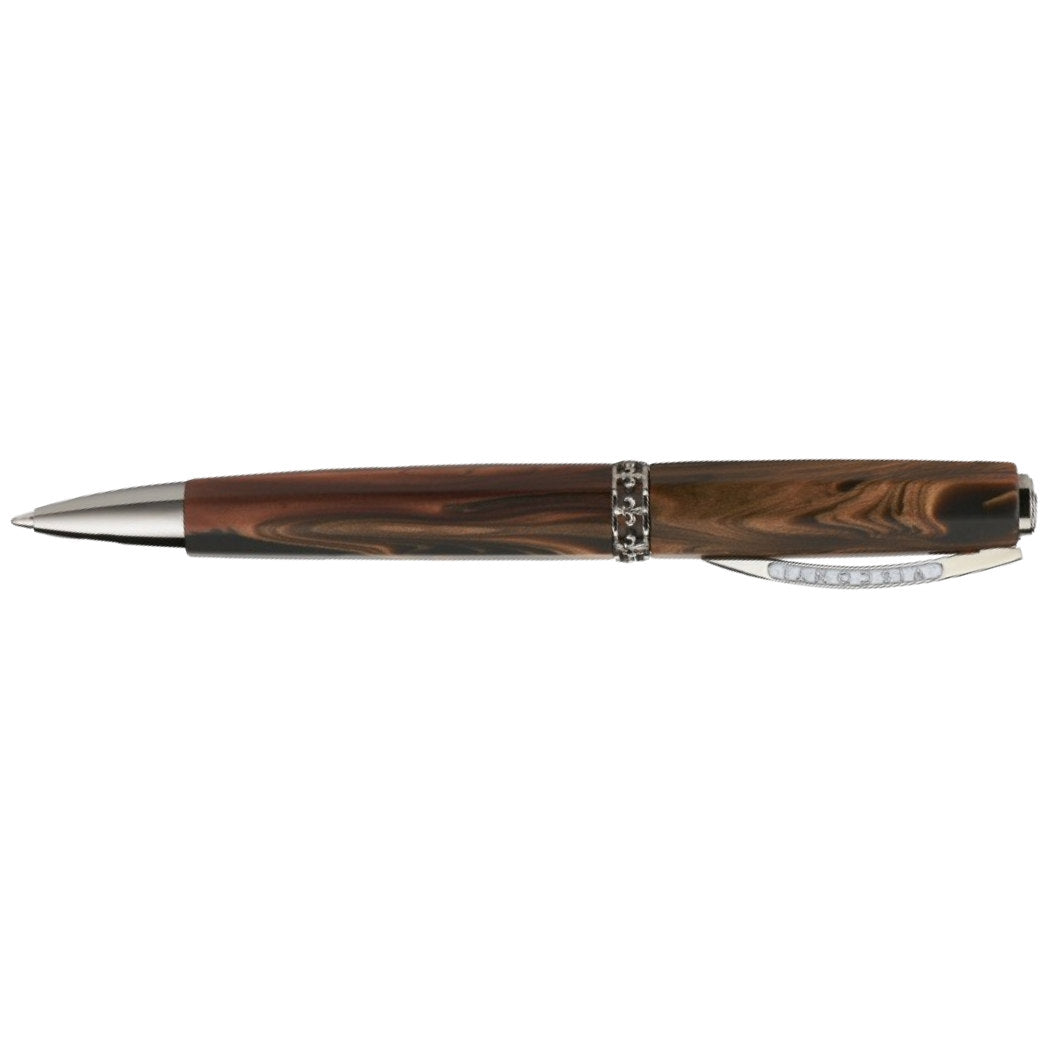 Visconti Medici Ballpoint Pen - Briarwood - Ruthenium Trim-Pen Boutique Ltd