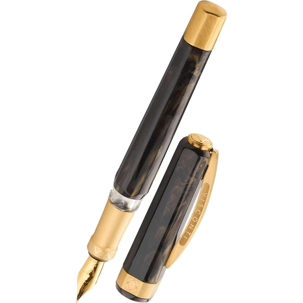 Visconti Opera Gold Fountain Pen - Black-Pen Boutique Ltd