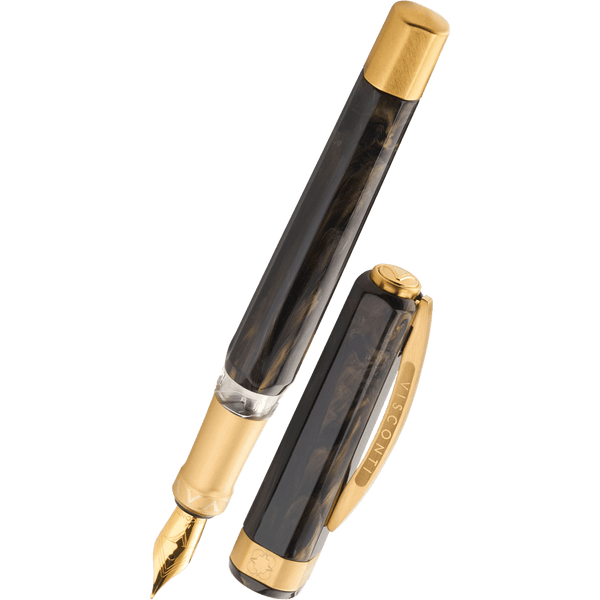 Visconti Opera Gold Fountain Pen - Black-Pen Boutique Ltd
