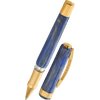 Visconti Opera Gold Rollerball Pen - Blue-Pen Boutique Ltd