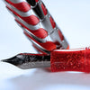 Visconti Skeleton Fountain Pen - Ruby Red - Oversize (Limited Edition)-Pen Boutique Ltd