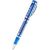 Visconti Skeleton Rollerball Pen - Sapphire Blue - Oversize (Limited Edition)-Pen Boutique Ltd