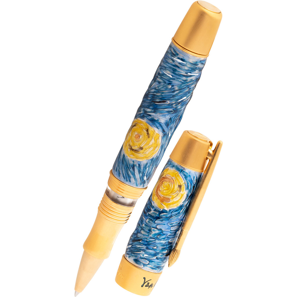 Visconti Van Gogh Rollerball Pen - Dreaming Starry Night-Pen Boutique Ltd