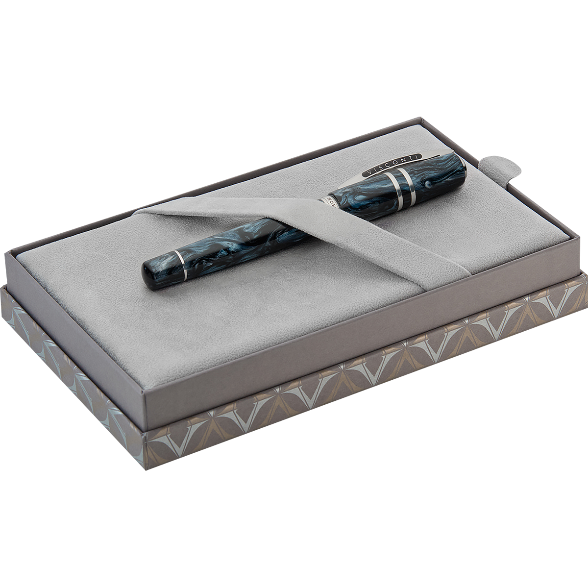 Visconti Homo Sapiens Fountain Pen - Dark Sapphire - 18k Nib (Limited Edition)-Pen Boutique Ltd