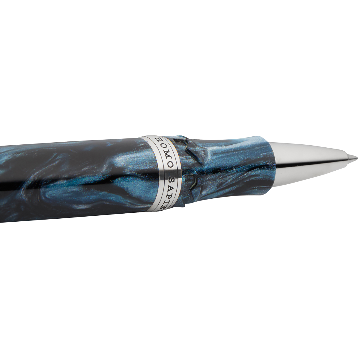 Visconti Homo Sapiens Rollerball Pen - Dark Sapphire (Limited Edition)-Pen Boutique Ltd
