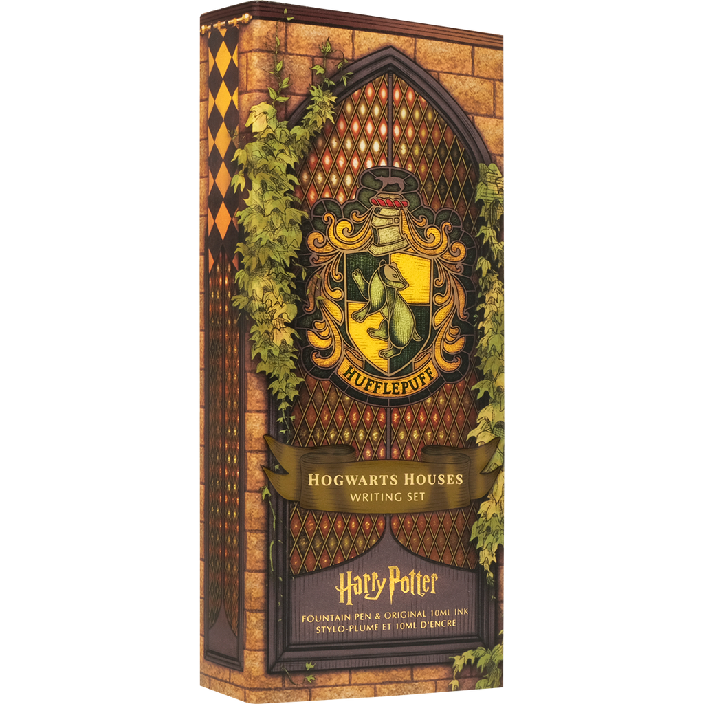 WB x Ferris Wheel Press Carousel Writing Set - Harry Potter Houses of Hogwarts: Hufflepuff - 2541-Pen Boutique Ltd