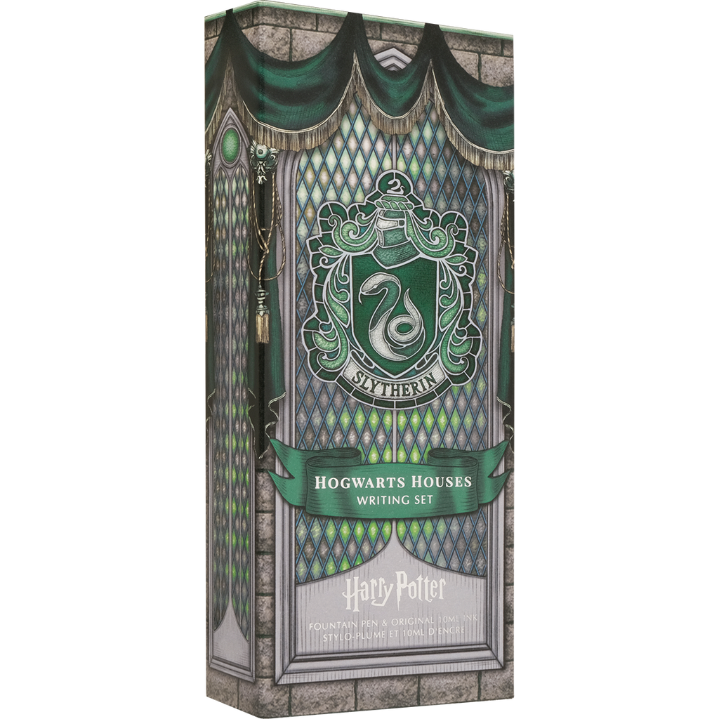 WB x Ferris Wheel Press Carousel Writing Set - Harry Potter Houses of Hogwarts: Slytherin - 2539-Pen Boutique Ltd