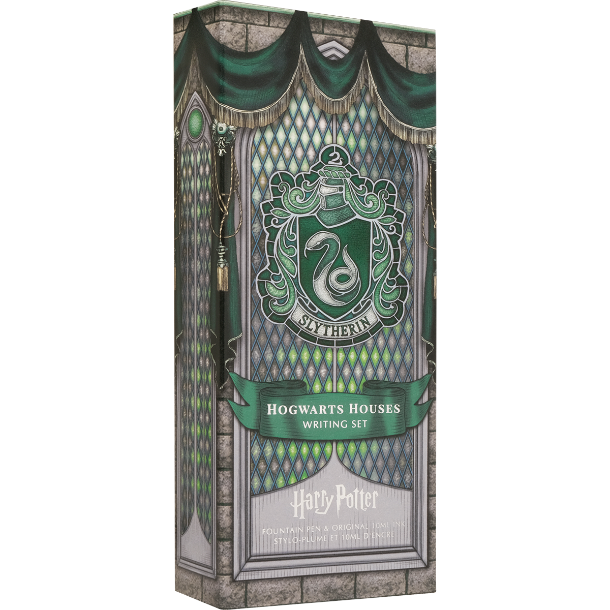 WB x Ferris Wheel Press Carousel Writing Set - Harry Potter Houses of Hogwarts: Slytherin - 2539-Pen Boutique Ltd