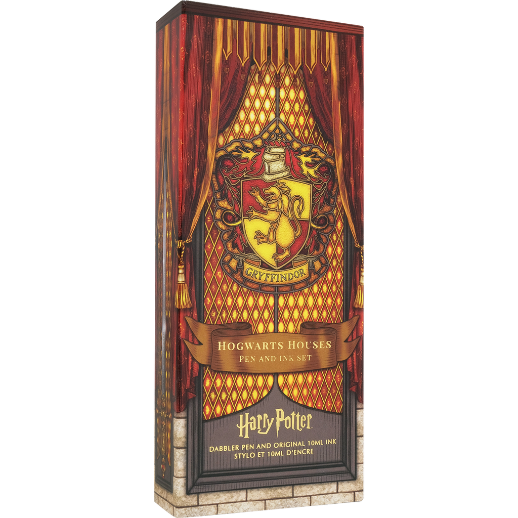 WB x Ferris Wheel Press Dabbler Fountain Pen and Ink Set - Harry Potter Houses of Hogwarts: Gryffindor-Pen Boutique Ltd