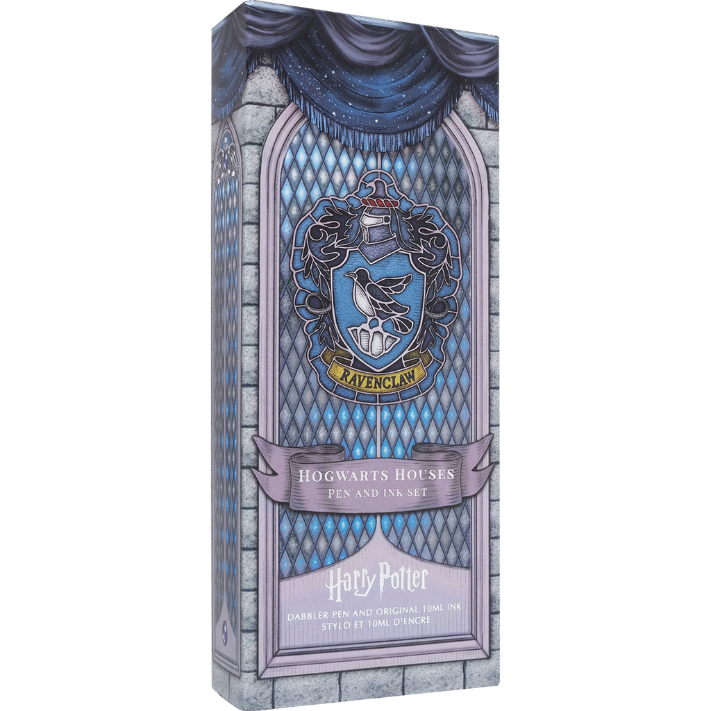 WB x Ferris Wheel Press Dabbler Fountain Pen and Ink Set - Harry Potter Houses of Hogwarts: Ravenclaw-Pen Boutique Ltd