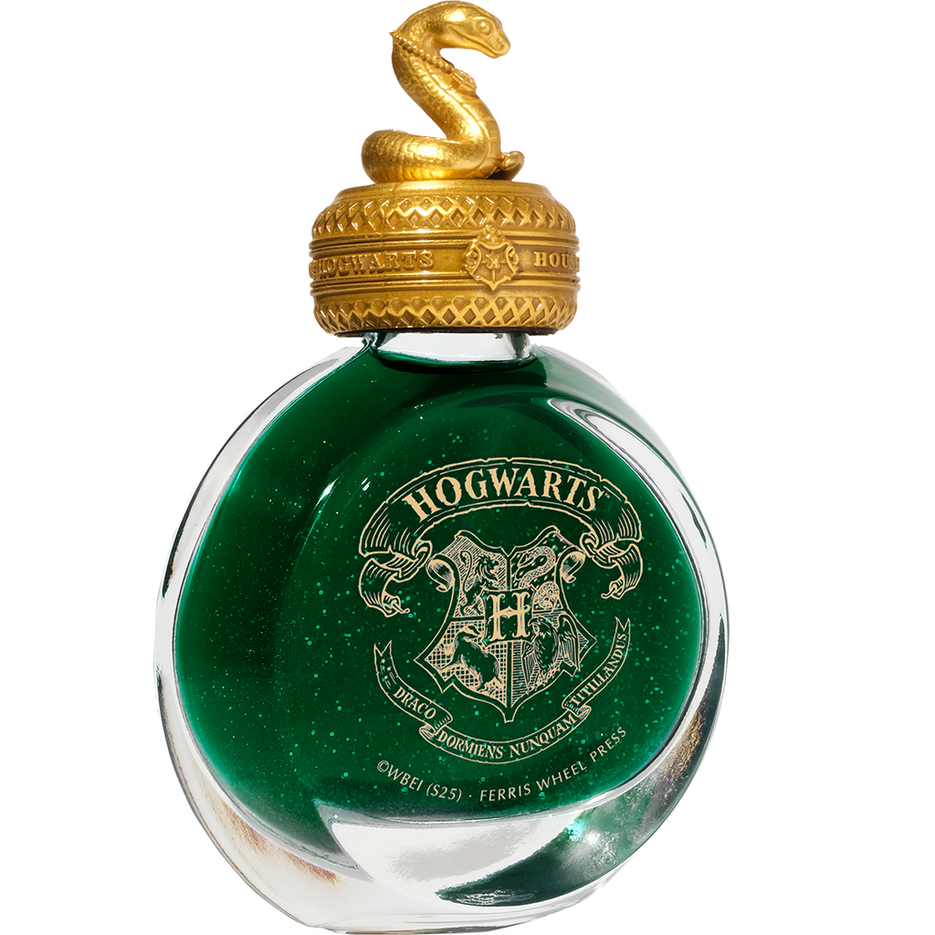 WB x Ferris Wheel Press Ink Bottle - Harry Potter Slytherin House - 2539 - 38ml-Pen Boutique Ltd