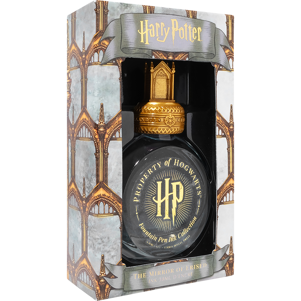 WB x Ferris Wheel Press Ink Bottle - Harry Potter The Mirror of Erised - 2544 - 38ml-Pen Boutique Ltd