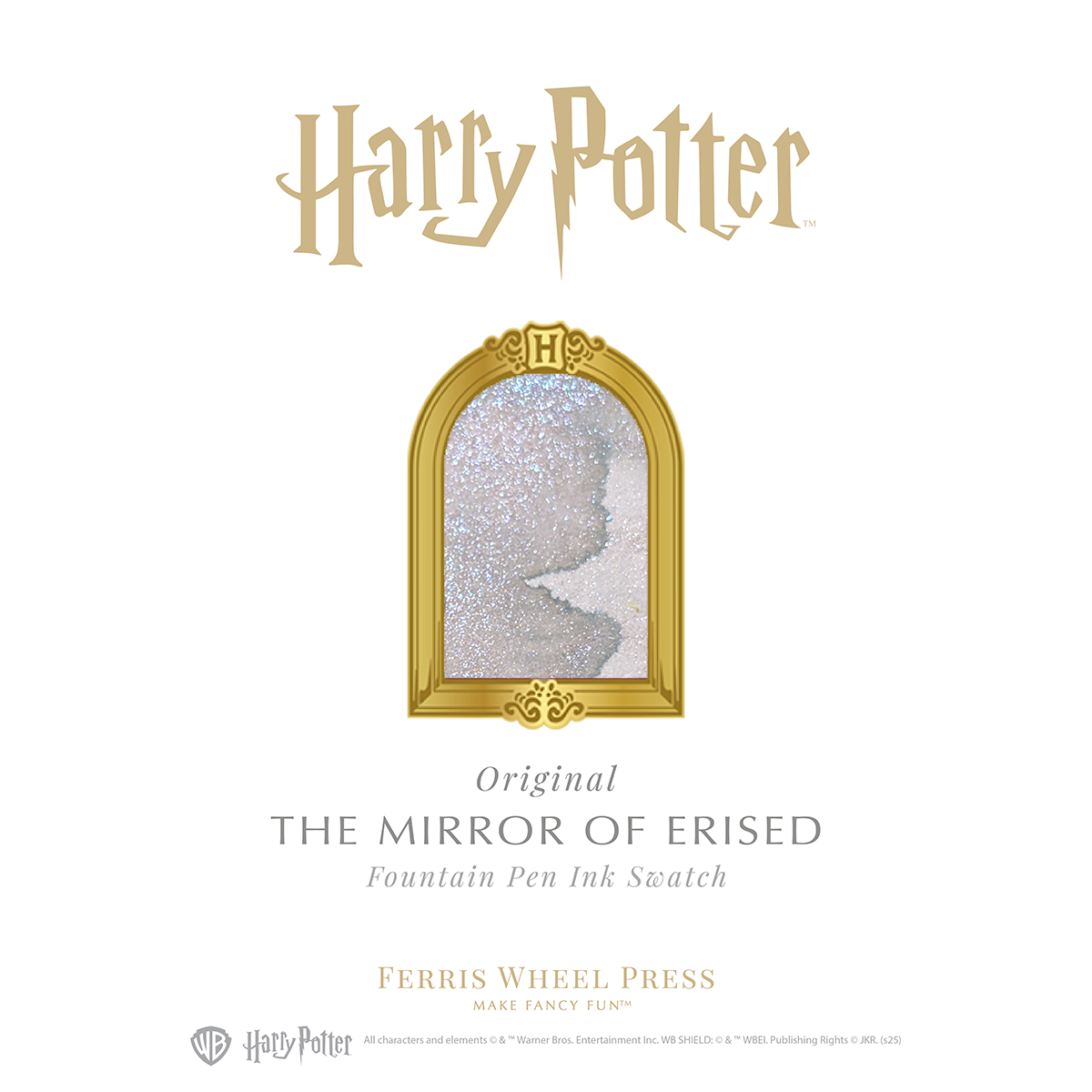 WB x Ferris Wheel Press Ink Bottle - Harry Potter The Mirror of Erised - 2544 - 38ml-Pen Boutique Ltd
