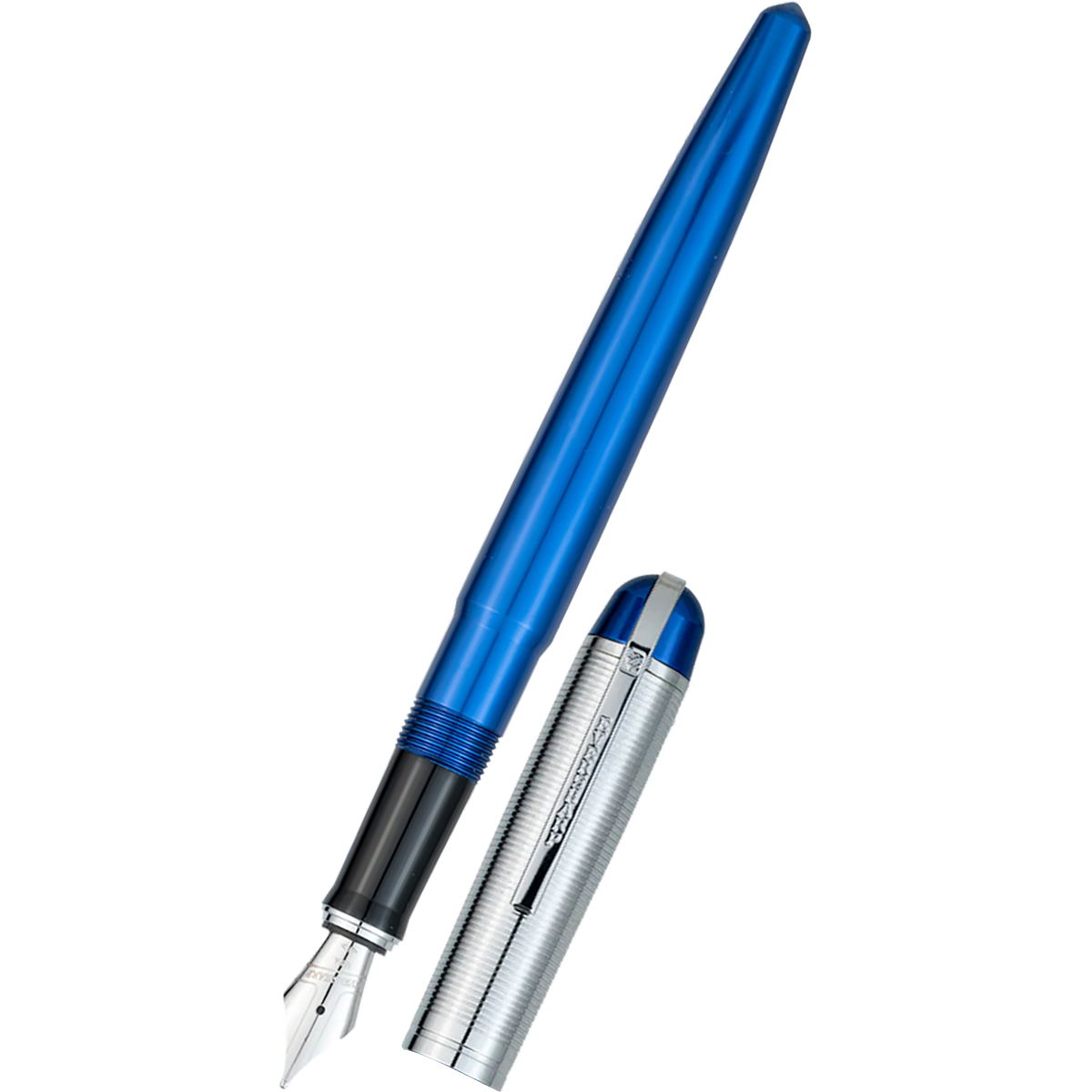 Wahl-Eversharp Skyline Fountain Pen - Blue - Silver Trim-Pen Boutique Ltd