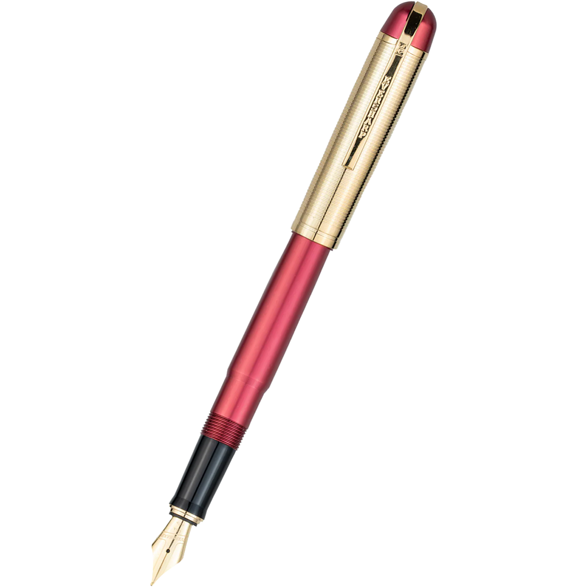 Wahl-Eversharp Skyline Fountain Pen - Red - Gold Trim-Pen Boutique Ltd