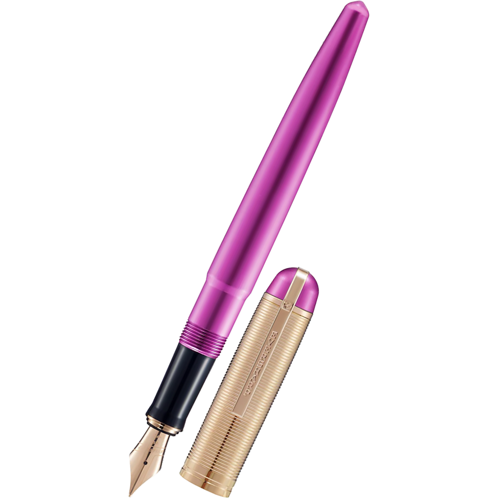 Wahl-Eversharp Skyline Fountain Pen - Royal Purple - Rose Gold Trim-Pen Boutique Ltd