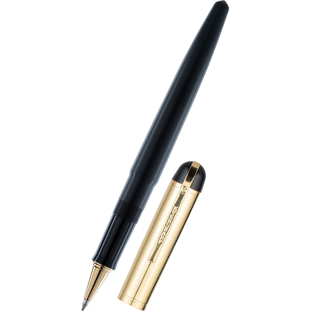 Wahl-Eversharp Skyline Rollerball Pen - Black - Gold Trim-Pen Boutique Ltd