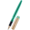 Wahl-Eversharp Skyline Rollerball Pen - Emerald - Rose Gold Trim-Pen Boutique Ltd