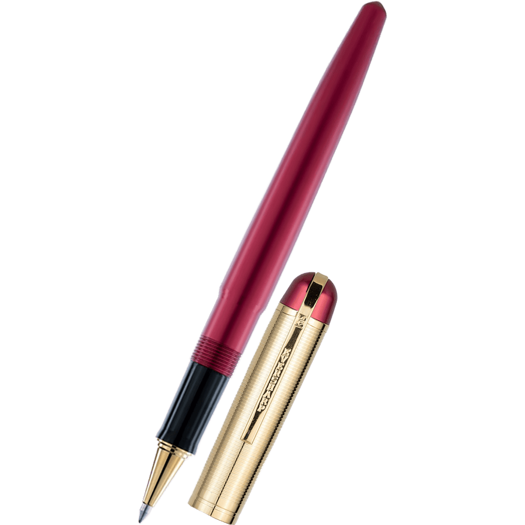 Wahl-Eversharp Skyline Rollerball Pen - Red - Gold Trim - Pen Boutique Ltd