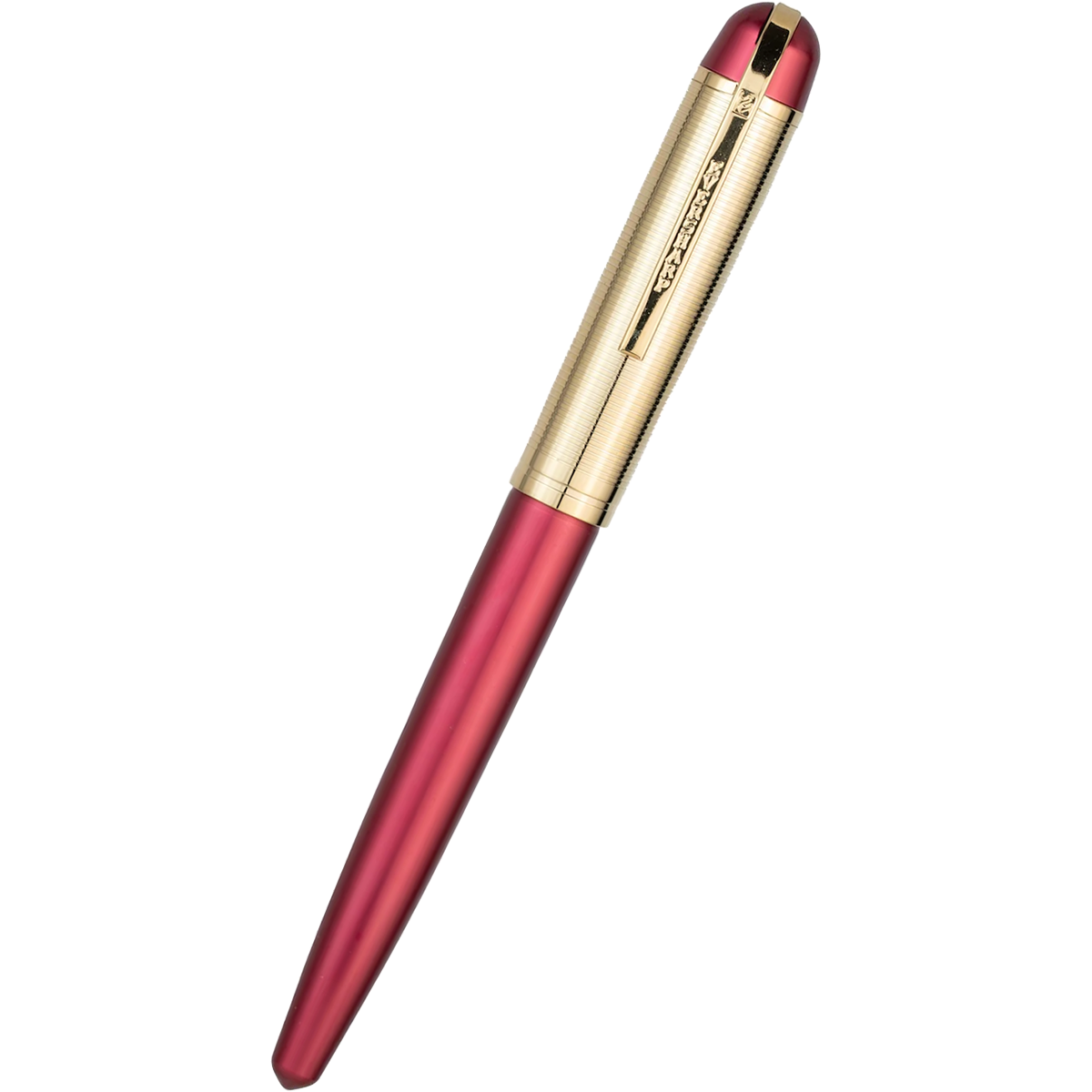 Wahl-Eversharp Skyline Fountain Pen - Red - Gold Trim