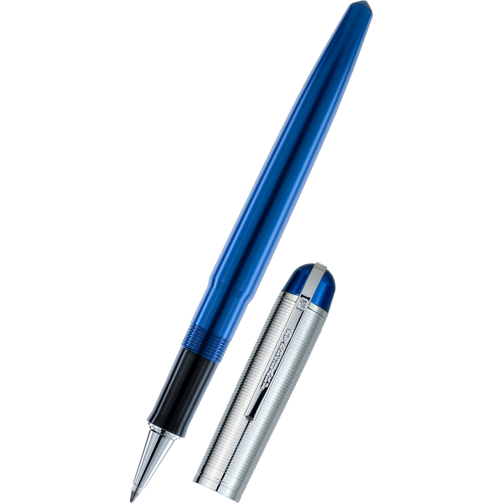 Wahl-Eversharp Skyline Rollerball Pen - Blue - Silver Trim