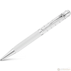 Waldmann Tango Ballpoint Pen - White - Ring Pattern-Pen Boutique Ltd