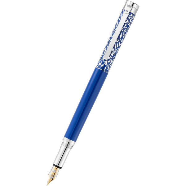 Waldmann Xetra Vienna Fountain Pen - Blue (Special Edition) Waldmann