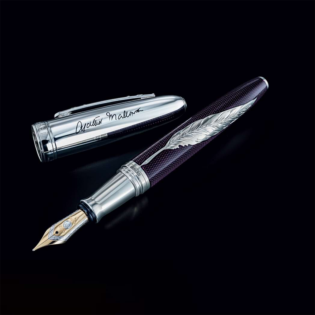 Waldmann Collector Writer's Edition Fountain Pen - Agatha Christie - Dame of Swan Court (Limited Edition)-Pen Boutique Ltd