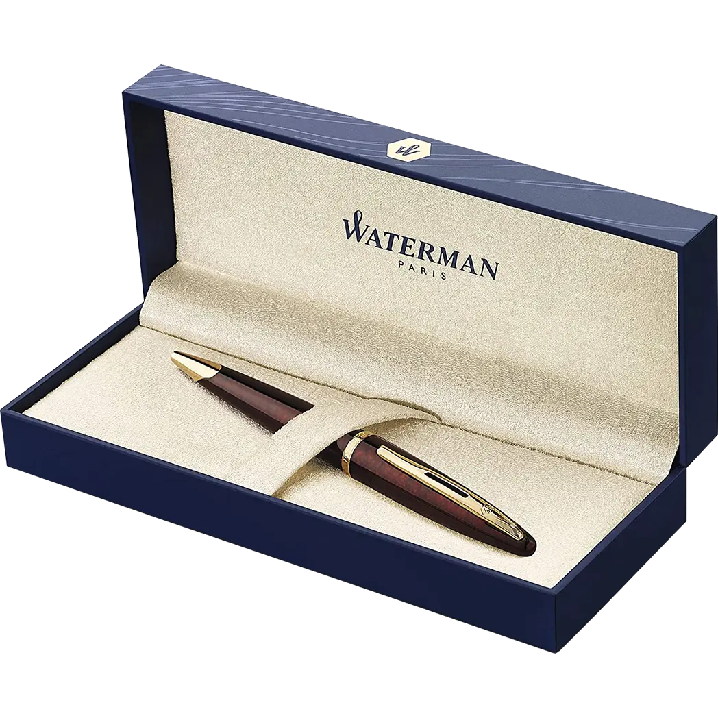 Waterman Carene Marine Amber Ballpoint Pen-Pen Boutique Ltd
