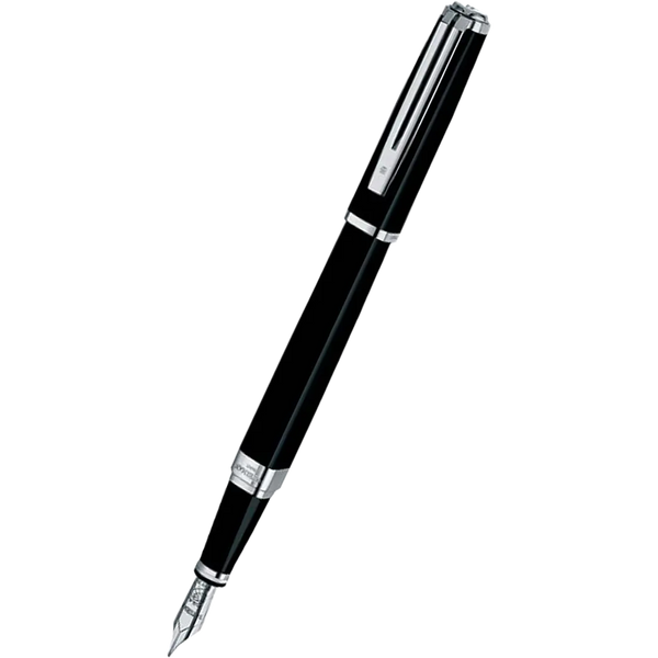 Waterman Exception Slim Black St Fountain Pen-Pen Boutique Ltd