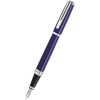 Waterman Exception Slim Blue Silver Trim Fountain Pen-Pen Boutique Ltd