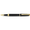 Waterman Exception Slim Fountain Pen - Black - Gold Trim-Pen Boutique Ltd