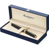Waterman Exception Slim Fountain Pen - Black - Gold Trim-Pen Boutique Ltd