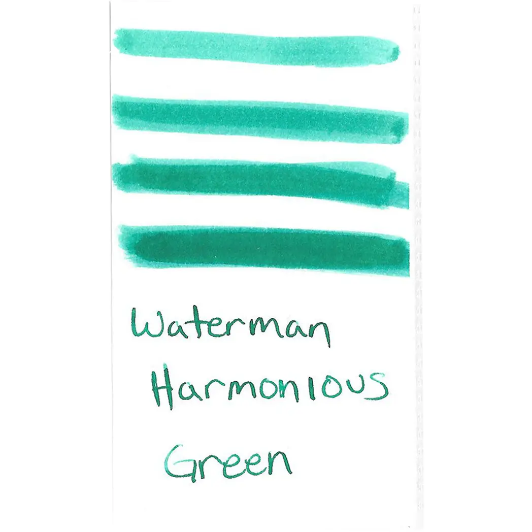 Waterman Harmonious Green - 50ml Bottled Ink-Pen Boutique Ltd