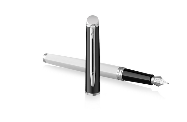 Waterman Hemisphere Fountain Pen - Colour Blocking Black & White-Pen Boutique Ltd