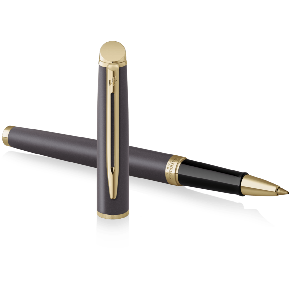 Waterman Hémisphère Rollerball Pen - Understated Edit Lava Black-Pen Boutique Ltd