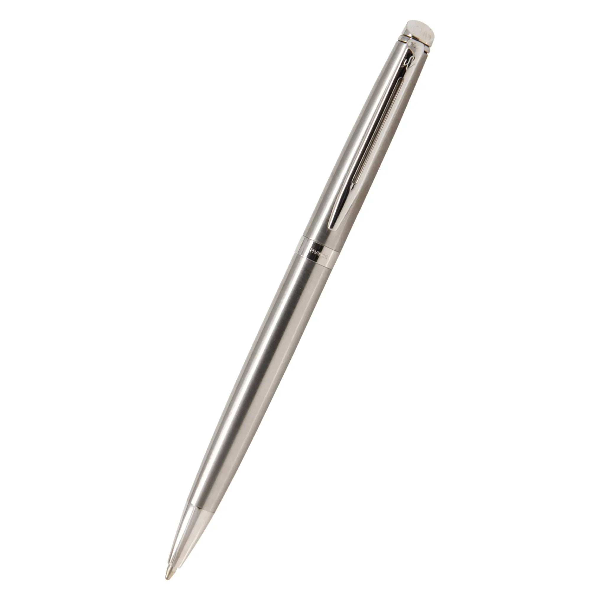 Waterman Hemisphere Stainless Steel CT Ballpoint Pen-Pen Boutique Ltd
