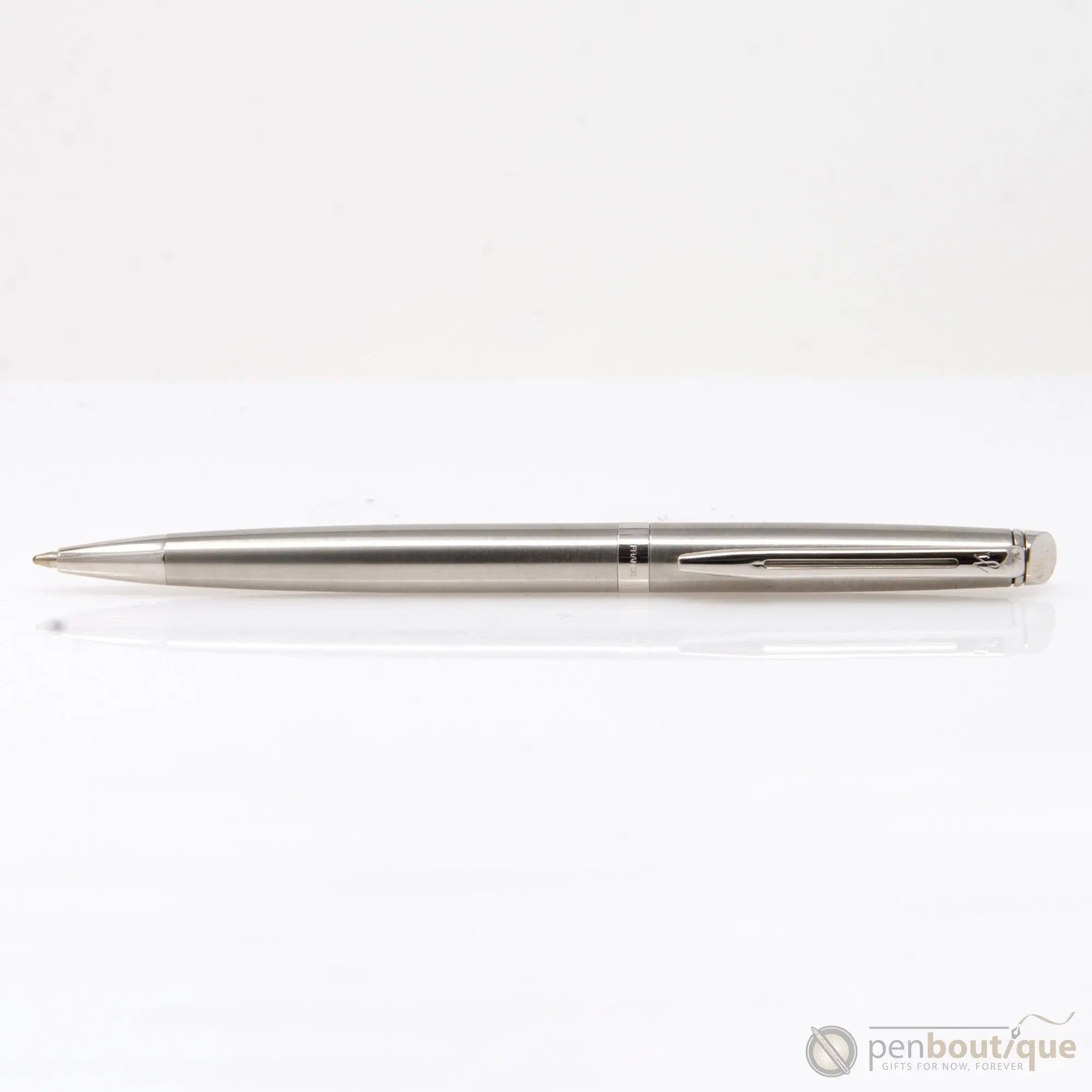Waterman Hemisphere Stainless Steel CT Ballpoint Pen-Pen Boutique Ltd