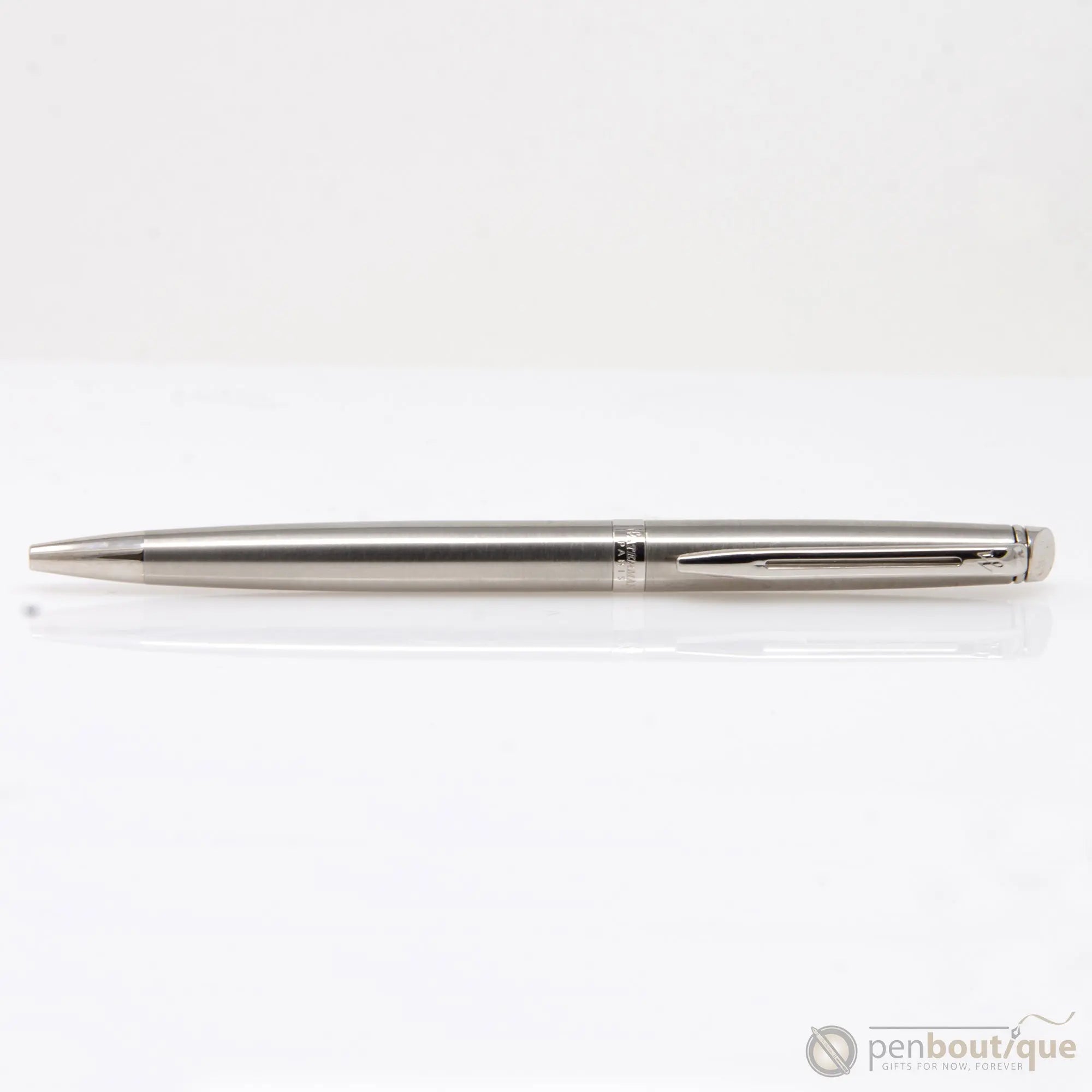 Waterman Hemisphere Stainless Steel CT Ballpoint Pen-Pen Boutique Ltd