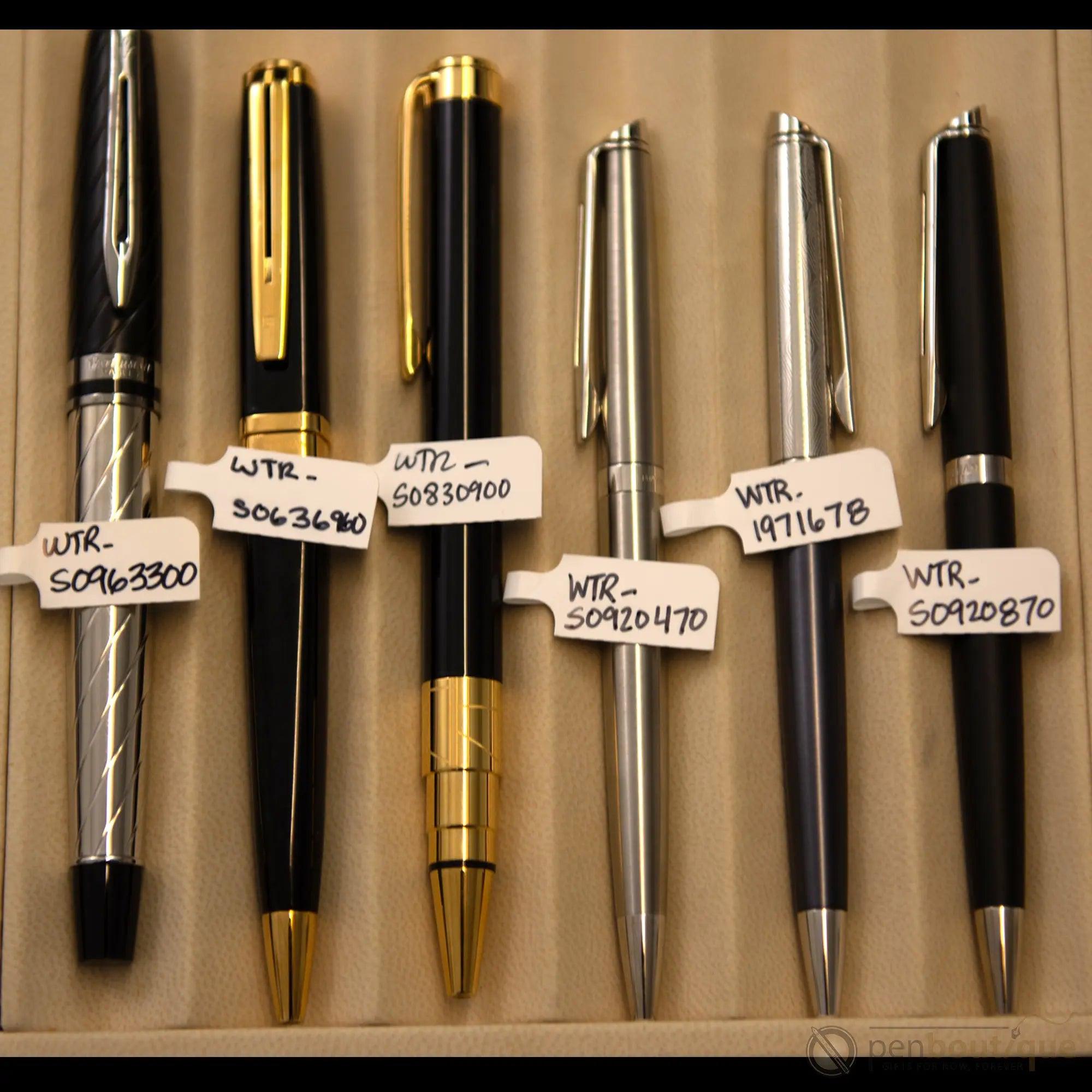 Waterman Hemisphere Stainless Steel CT Ballpoint Pen-Pen Boutique Ltd