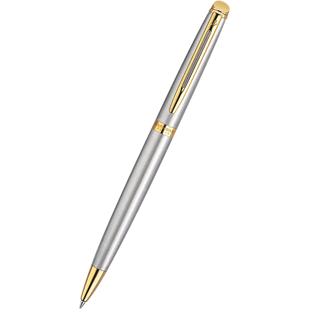 Waterman Hemisphere Stainless Steel GT Ballpoint Pen-Pen Boutique Ltd