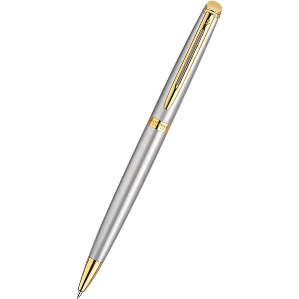 Waterman Hemisphere Stainless Steel GT Ballpoint Pen-Pen Boutique Ltd