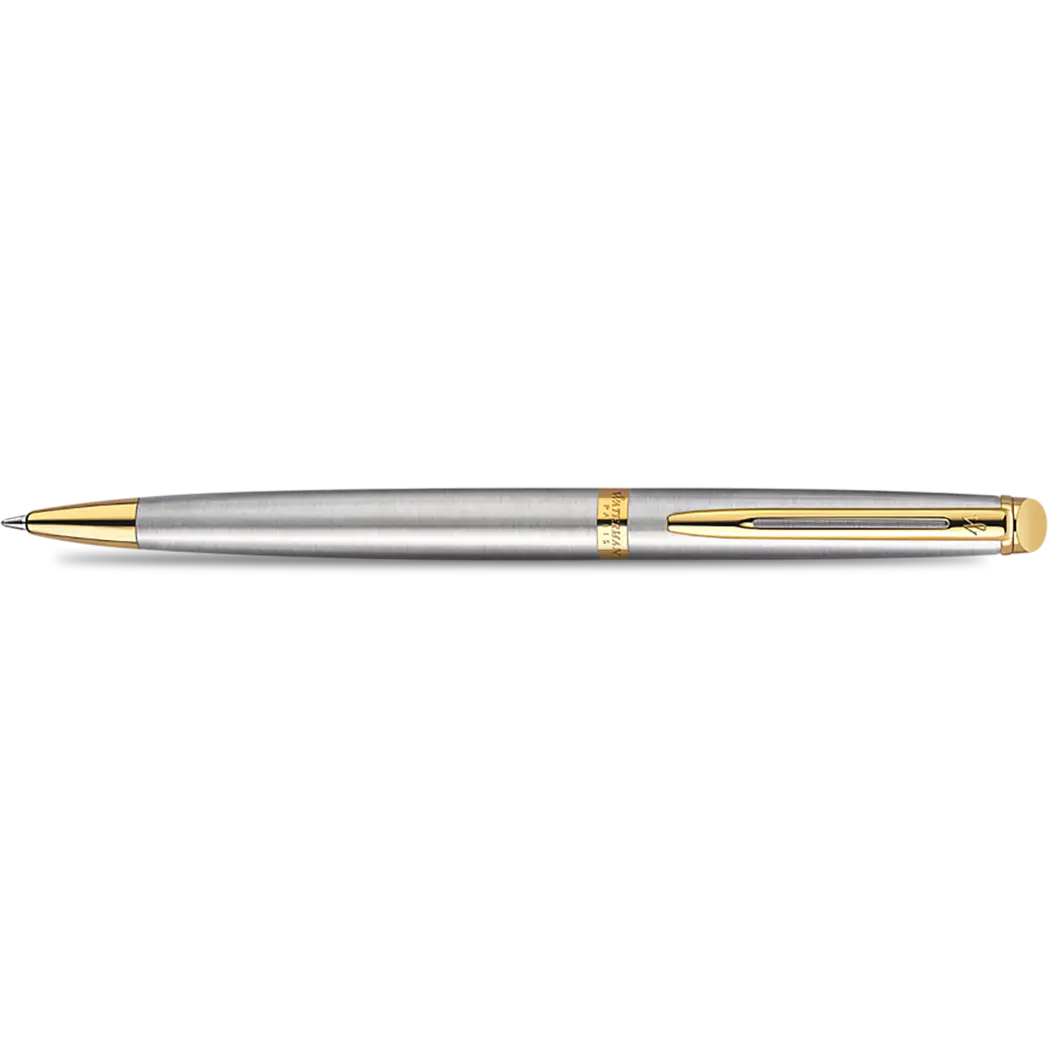 Waterman Hemisphere Stainless Steel GT Ballpoint Pen-Pen Boutique Ltd