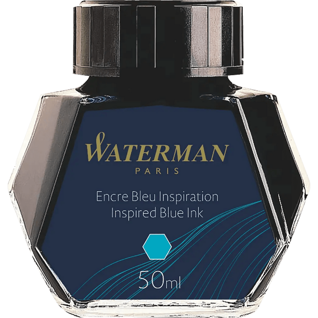 The Waterman 50ml Ink Bottle Inspired Blue