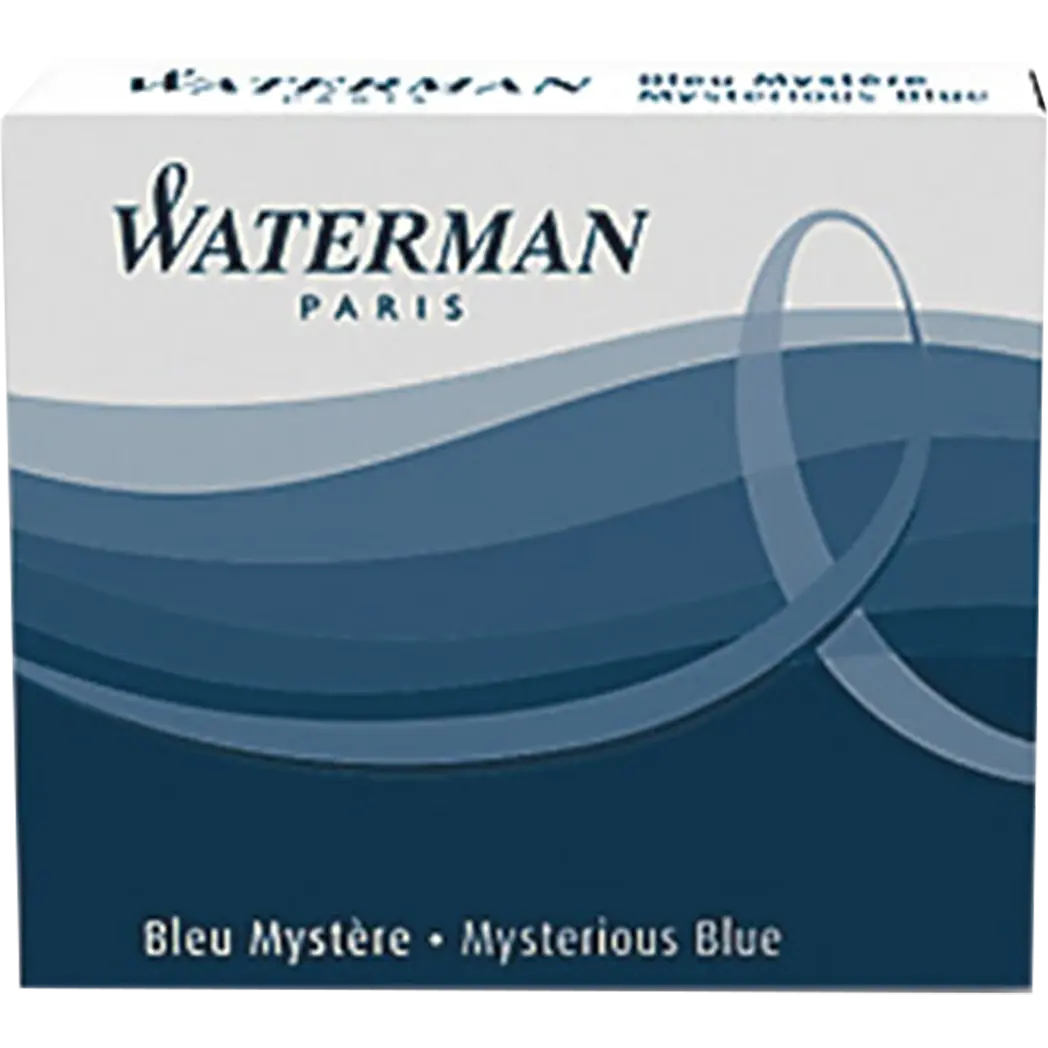 Waterman Mysterious Blue - Ink Cartridges-Pen Boutique Ltd